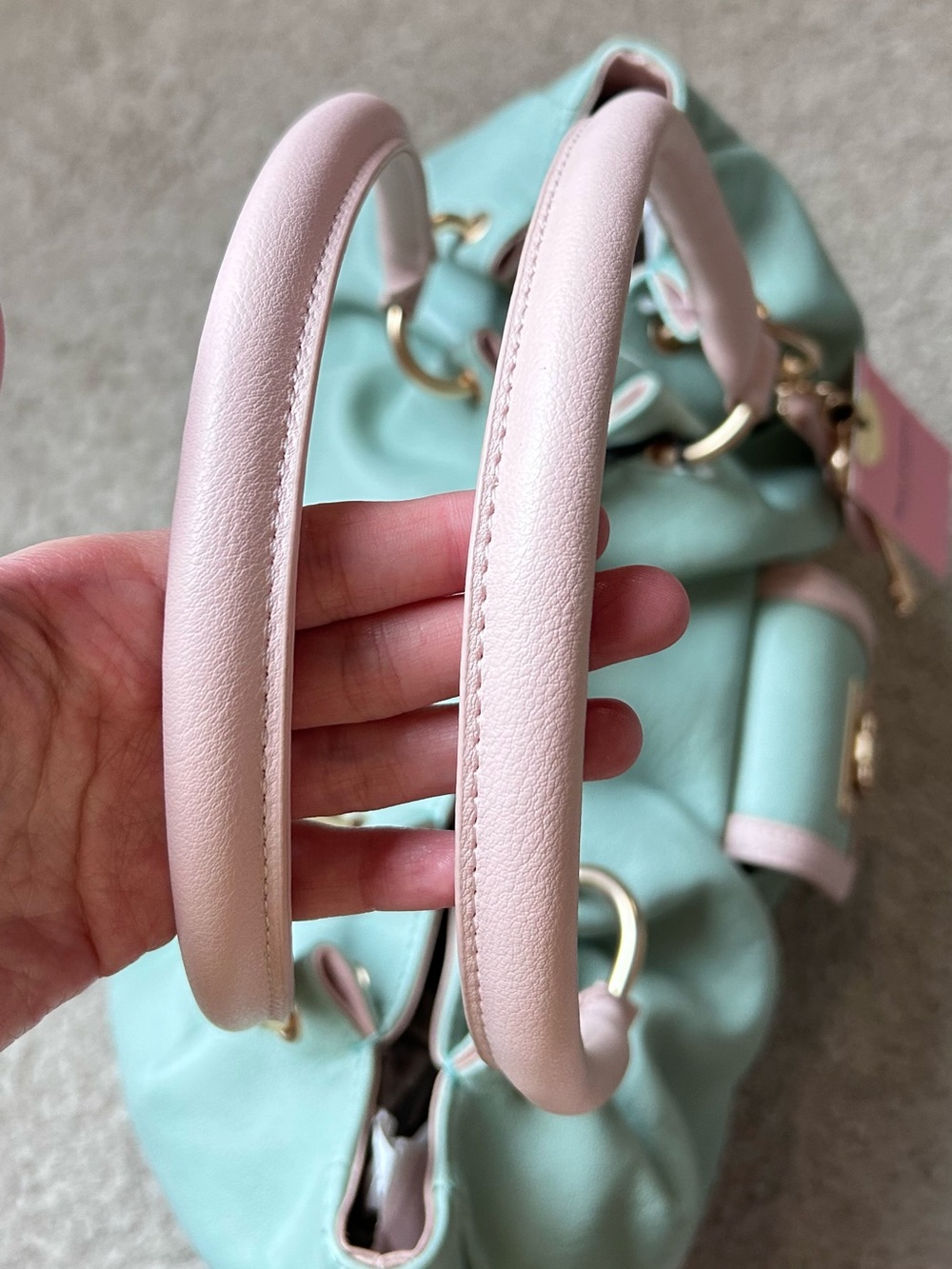 Juicy Couture Royal To Juicy Satchel Frosty Green Y2K Retro Barbiecore NWT - Picture 9 of 12